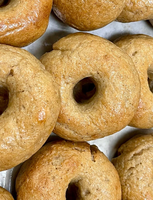 Gluten-free Sourdough Plain Bagels