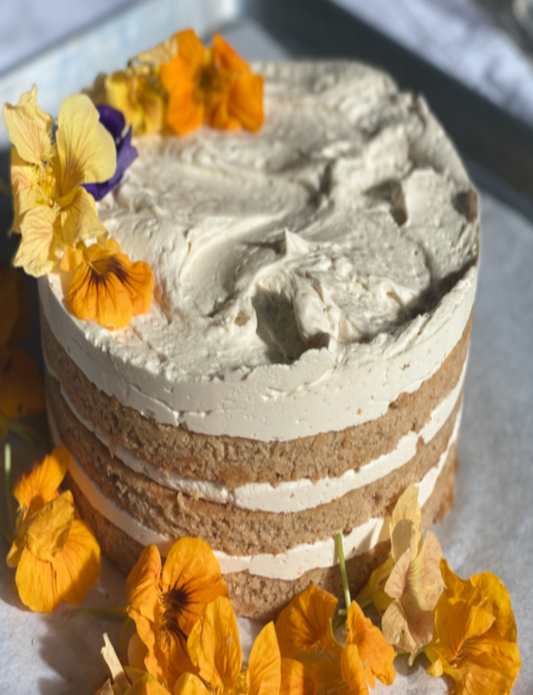 Gluten-free Organic Maple Sweetened Cake, 8"
