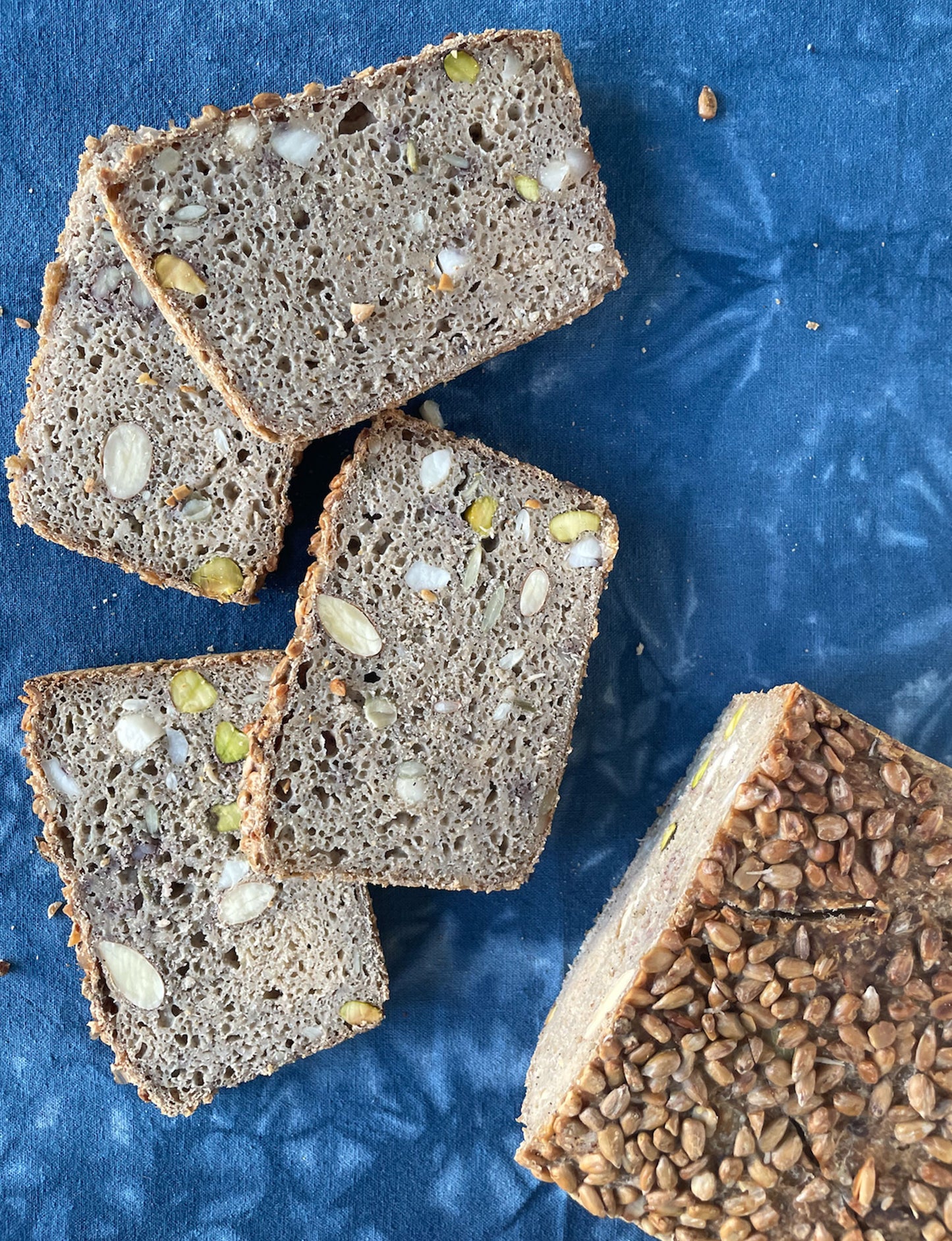 Gluten-Free Sourdough, Nutty Bread