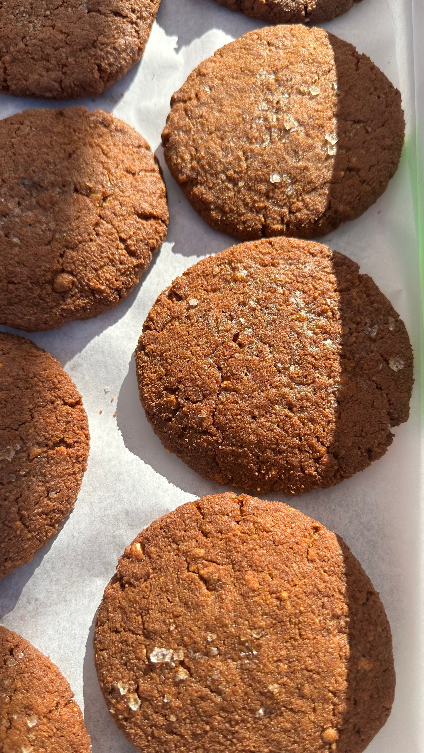 Gluten-free sourdough, vegan Peanut butter cookies
