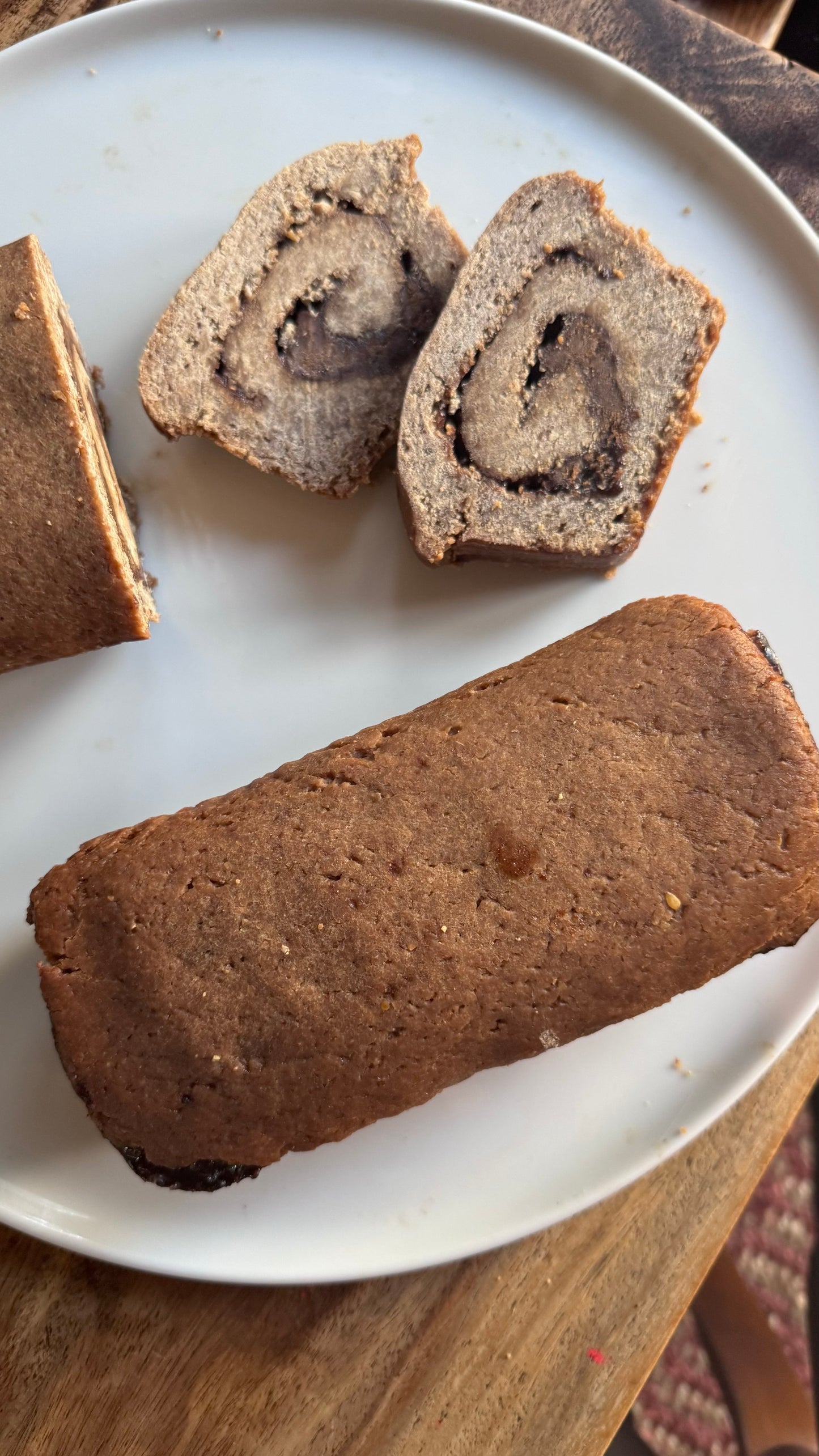 Gluten free, Sourdough Vegan Cardamom Swirl Loaf