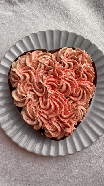 Mini Vegan Vanilla Raspberry Cake