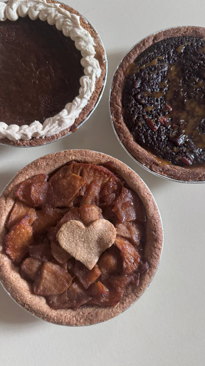 Trio of Mini Thanksgiving Pies