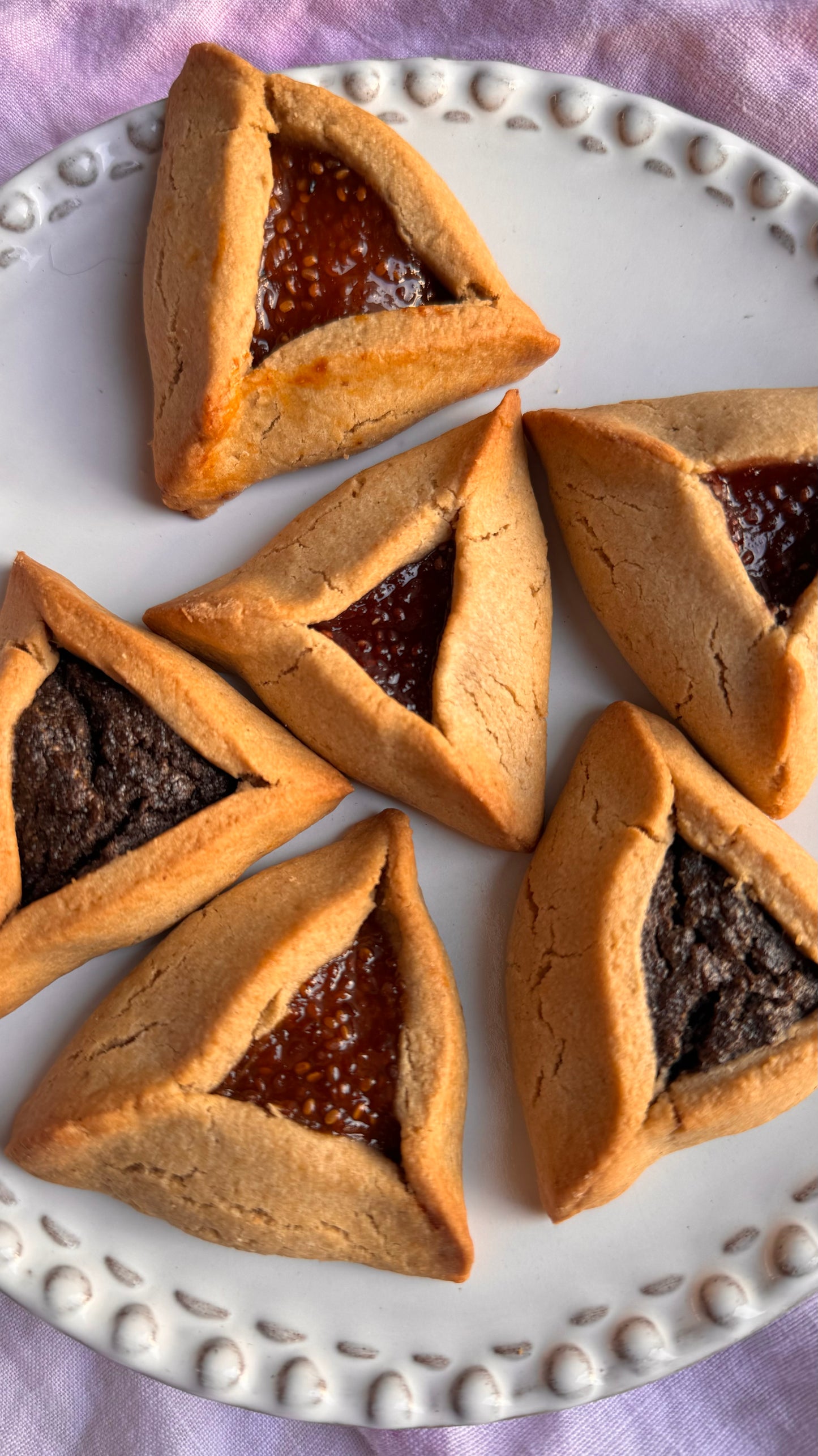 Gluten-free Sourdough, Vegan Hamantashen