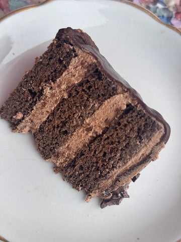 6" Triple layer, Grain-Free Double Chocolate Cake