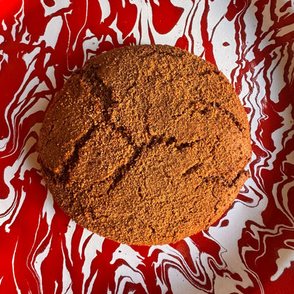 Gluten-free Sourdough Ginger Crinkle Cookies