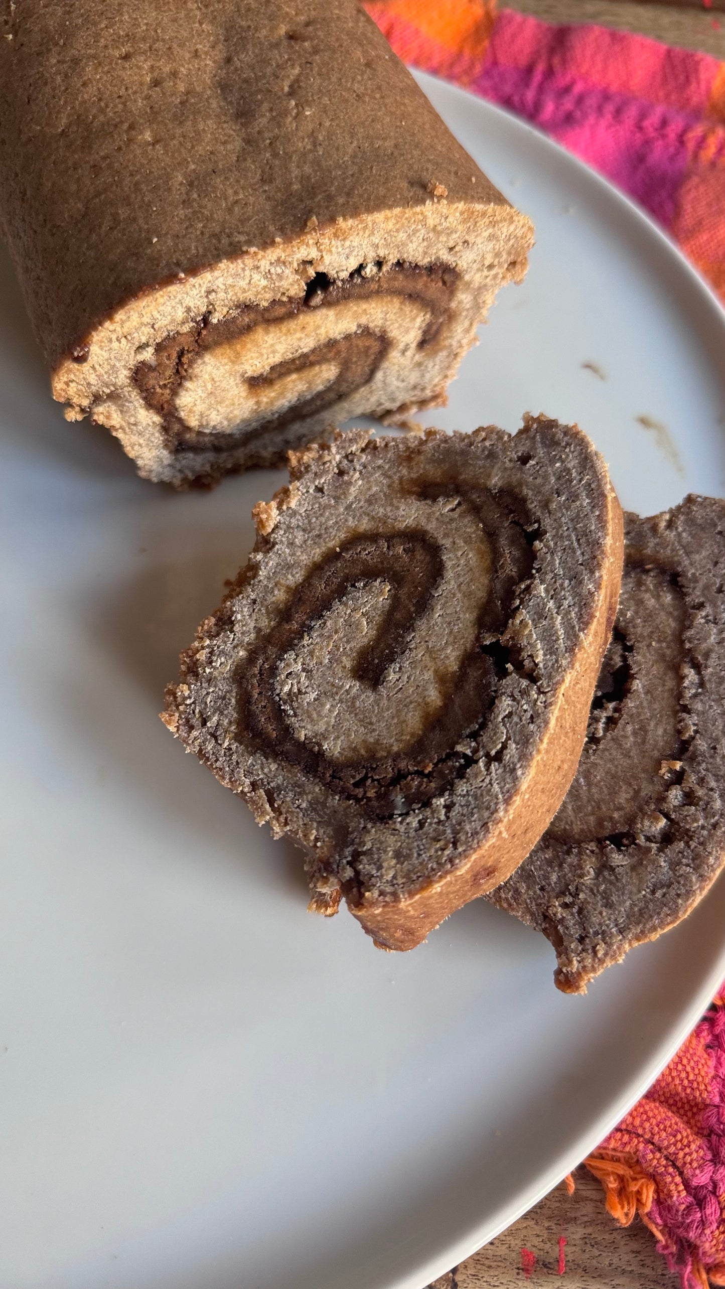 Gluten free, Sourdough Vegan Cardamom Swirl Loaf