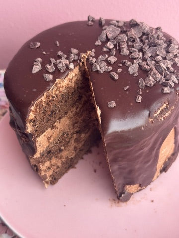 6" Triple layer, Grain-Free Double Chocolate Cake