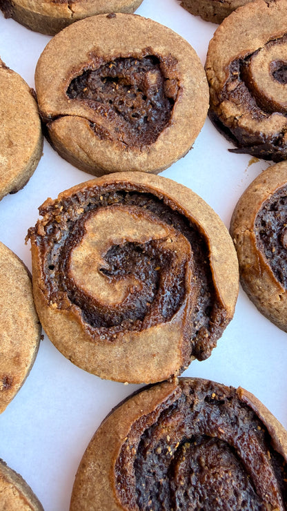 Gluten-Free Sourdough Vegan Cardamom Swirl Buns