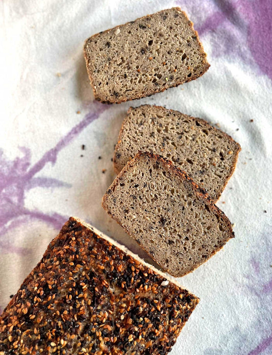 Gluten-Free Sourdough, Everything Bread