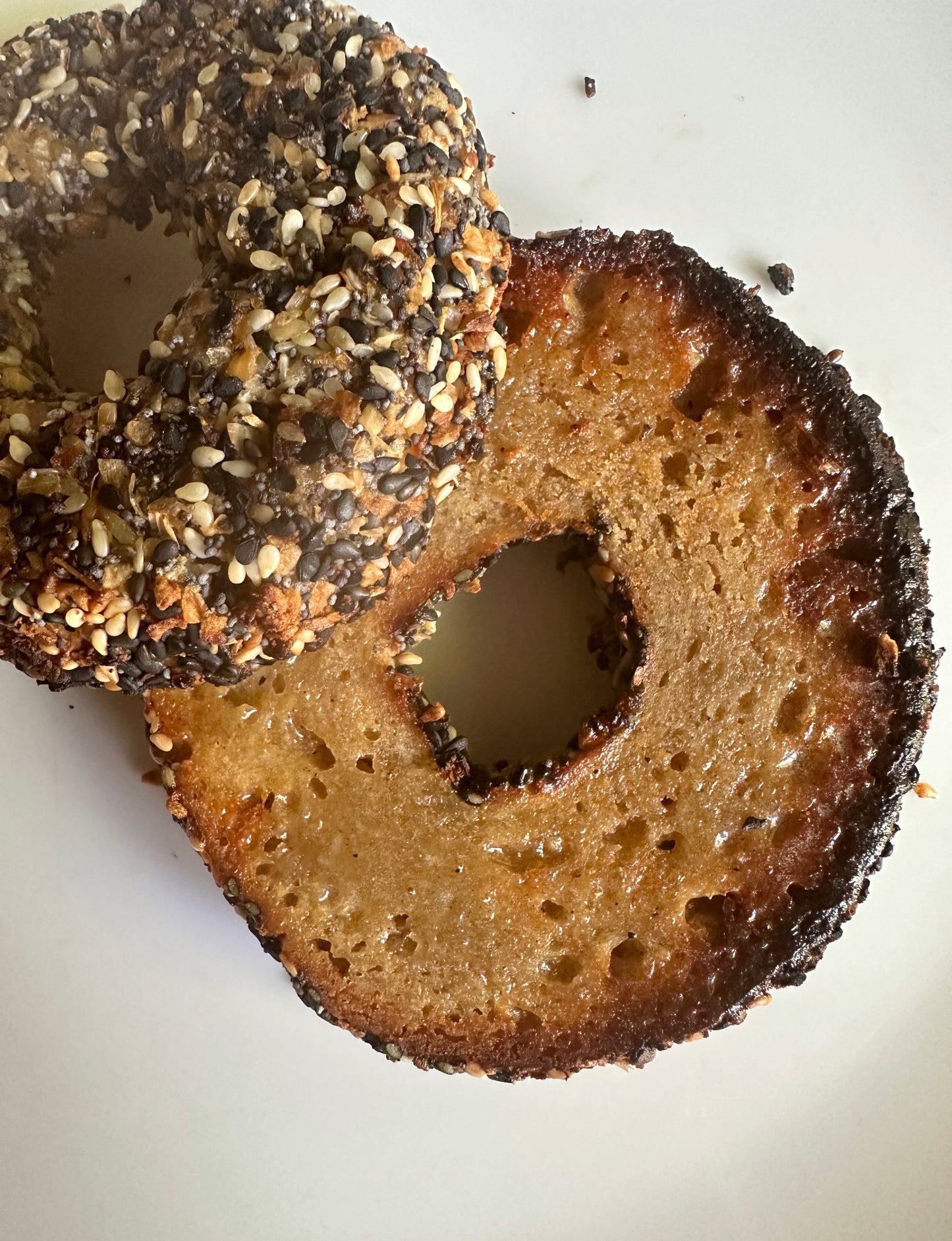 Gluten-Free Sourdough Everything Bagel