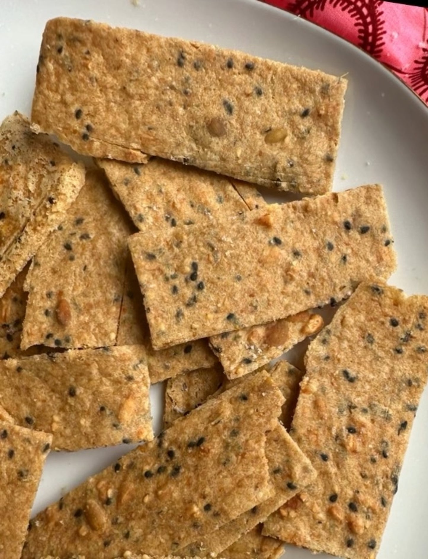Gluten-free Sourdough Fermented Crackers