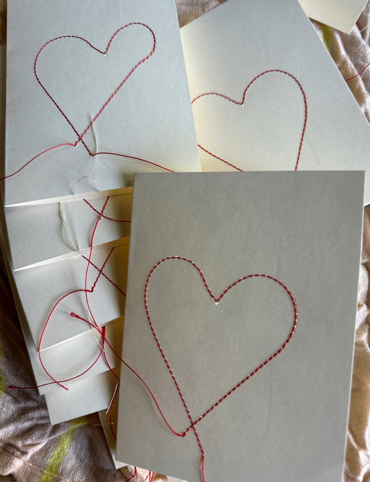 Greeting e-card / Name Day / Love inscription on paper with a red heart  next to it