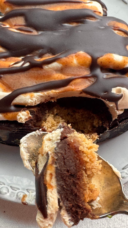 Mini Twix Heart Cake