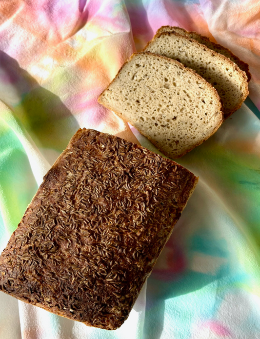 Gluten-free Sourdough, Rye-Not Bread