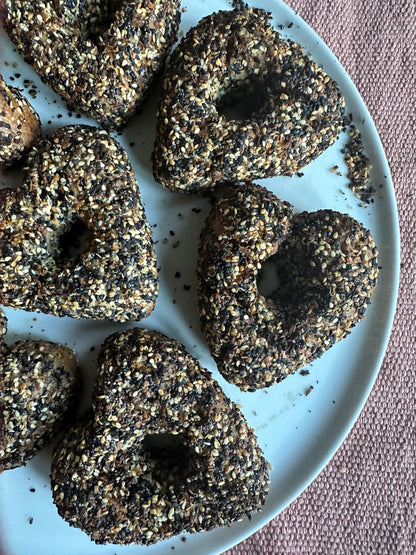 Heart Bagels - Plain/Sesame/Everything